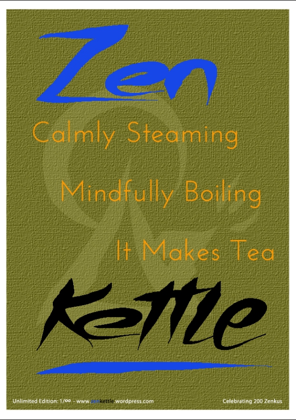 Zen Kettle poster